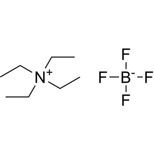 Tetraethylammonium tetrafluoroborate (N,N,N-Triethylethanaminium tetrafluoroborate) 429-06-1